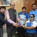छत्तीसगढ़ के अनिमेष कुजूर ने रचा नया इतिहास, 100 मीटर दौड़ में बनाया नया राष्ट्रीय रिकॉर्ड; राज्यपाल से पैरा डोंगी एथलीट ने की भेंट